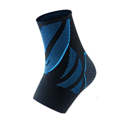 1Stck Elastische Druck Knöchel Unterstützung Klammer Knöchel Ärmel Schutz FußBall Basketball FußBall Gurt Sport Verband: Blau / XL