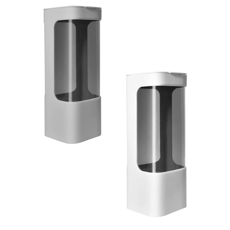 Distributeur de gobelets jetables à pression, porte-gobelet pour refroidisseur d'eau, distributeur de gobelets jetables à montage mural avec pâte pour le bureau à domicile