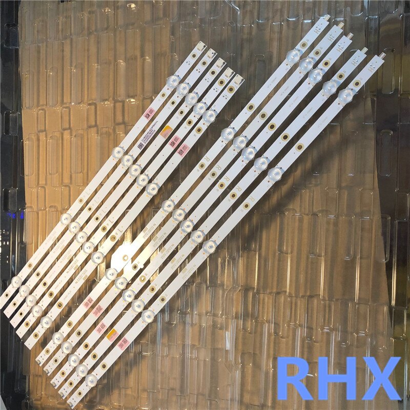 10 PCS/set LED backlight strip for 49PUS7503 49pus6162/12 LB49023 V1_00 V0_00 3A6560010EA0 3A6560000EA0