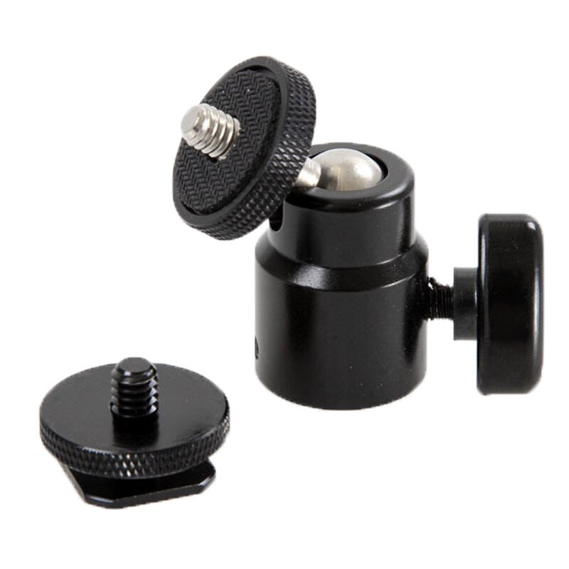Mini tripod Ball Head of 360 Swivel DSLR Camera Tripod Dsr +1/4"Screw Mount Stand Mini BallHead for camera tripod ballhead L3FE