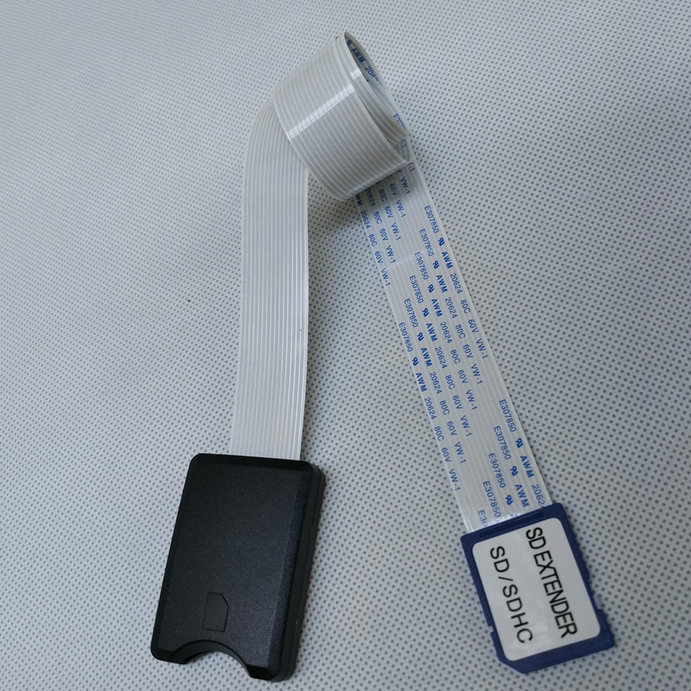 Tf / micro sd till sd-kort förlängningskabeladapter flexibel extender microsd till sd / sdhc / sdxc-kortförlängningsadapter