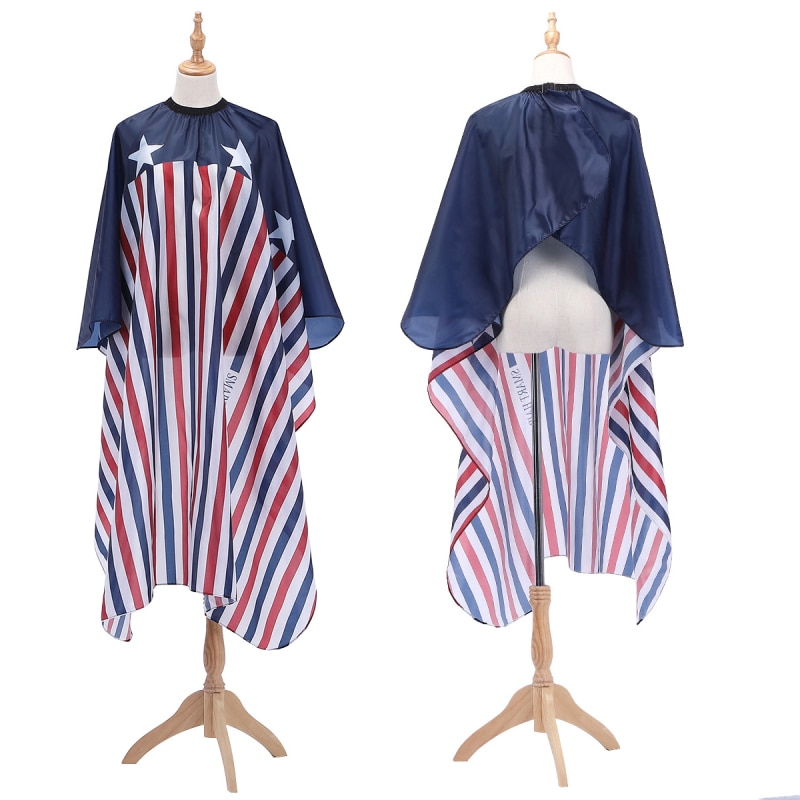 Patroon Kapsel Polyester Kapsalon Kapper Jas Kappers Schort Cut Lagen