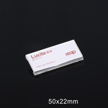 Pin-no Suporte de Acrílico Para O Cartão De ID nome da placa de identificação tag cartão de IDENTIFICAÇÃO crachá conferência de alfinetes de segurança de plástico pin no suporte: 7311 50X22mm