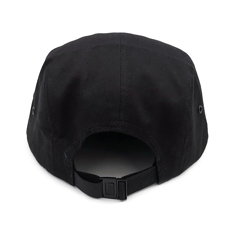 Effen kleur eenvoudige vijf stuk cap stiksels rap baseball cap oude hiphop Snapback hoed straat trend ademende mannen en vrouwen cap