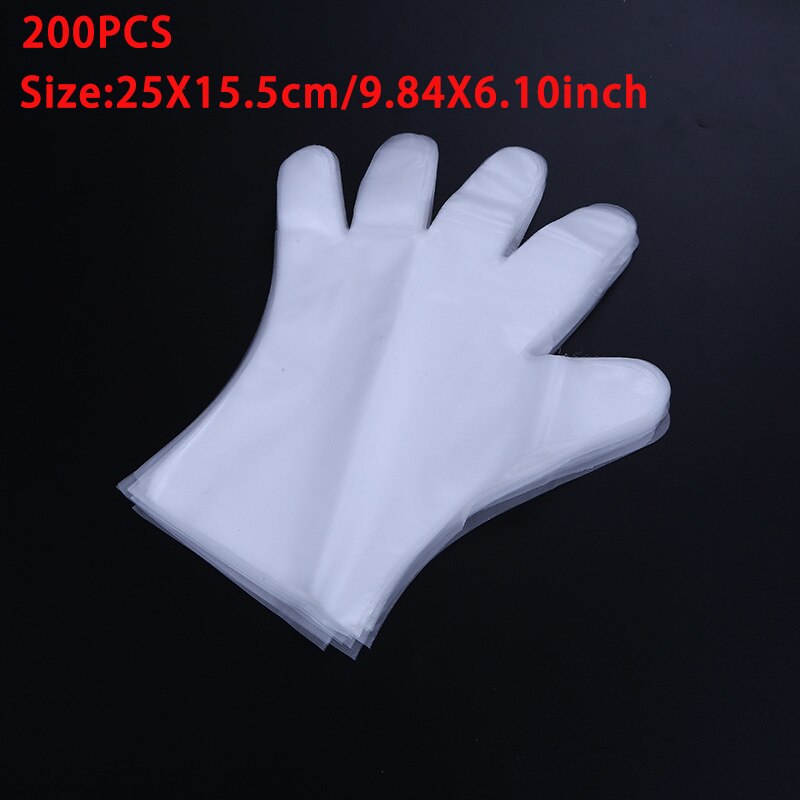 50/100/200/500Pcs Dining Wegwerp Handschoenen Verdikking Schoonheid Huishoudelijk Schoonmaken Handschoenen Keuken Thuis Keuken Accessoires: 200pcs