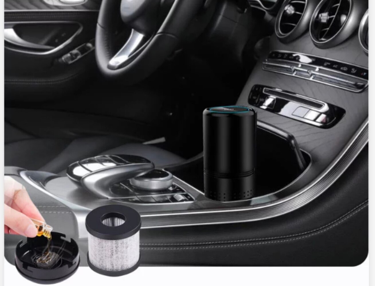 H13 H14 Hepa Filter Air Purifier Round Activated Carbon Air Filter Remove Dust, Kill Virus, Bacteria