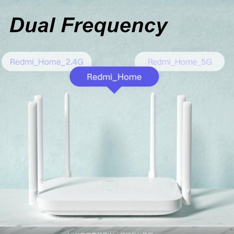 Original Xiaomi Redmi AC2100 Router Gigabit 2,4G 5,0 GHz Dual-Band 2033Mbps kabellos Router Wifi Verstärker 6 hoch gewinnen Antennen