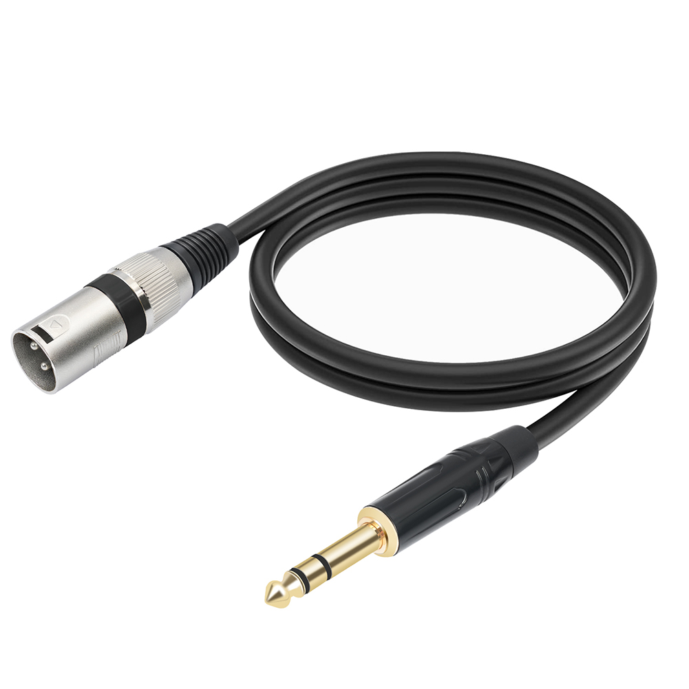 1/2/3/5/10M Quarter Inch XLR Male Balanced Interconnect Cord Male To Male 1/4 Inch Jack To XLR Male Cable for Microphone Mixer: Other