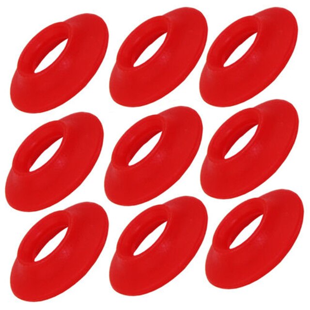 25pcs Silicone Rubber Gaskets Washer Gasket Set For Grolsch EZ Cap Swing Top Bottle Cap Bottle Home Brew Beer Soda Seal Bar: Red