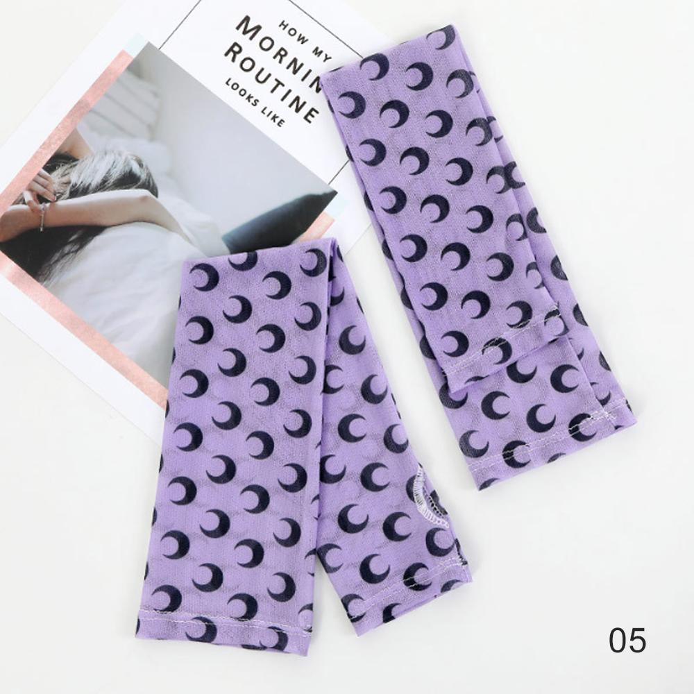 Manchettes d'été colorées pour femmes, protection contre les uv et le soleil, idéales pour le cyclisme, la course à pied, la pêche, l'escalade et la conduite: 5