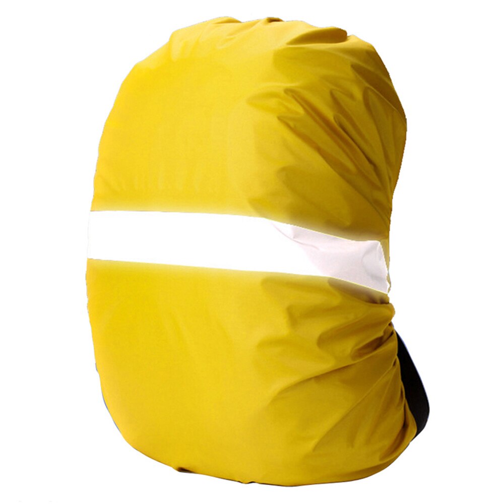 Wodoodporny plecak pokrowiec przeciwdeszczowy pokrowiec odblaskowe osłony przeciwdeszczowe pokrowiec pokrowiec przeciwdeszczowy pokrowiec przeciwdeszczowy na zewnątrz kemping piesze wycieczki wspinaczka: Żółty kolor / M 40-45L