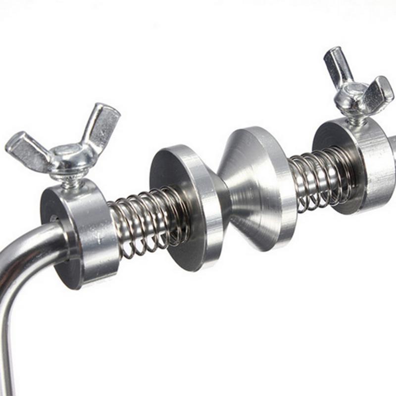 1pc Portable Fishing Line Winder Reel Spool Spooler Multi-rotate Aluminum Spool Holder Fishing Tackle Tools Accessories