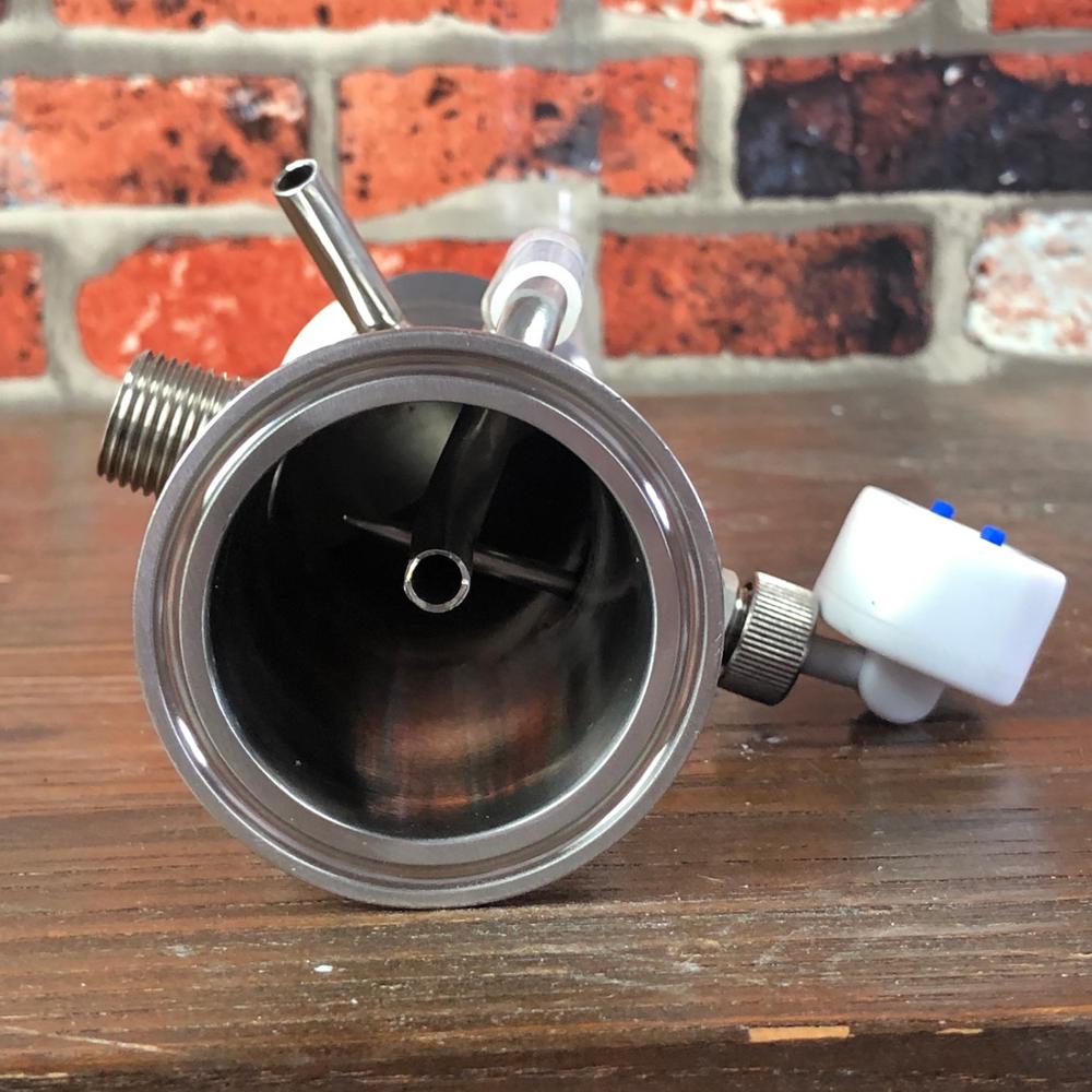 2" 51mm Flange OD64mm Boka Reflux Head , Reflux column , Distillation , Sanitary Steel 304