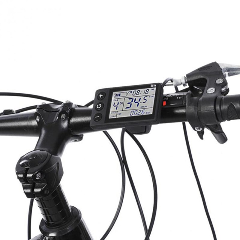 24V 250W Elektrische Fahrrad Controller mit LCD Display Panel E-Bike Elektro Fahrrad Roller Bürstenlosen Controller