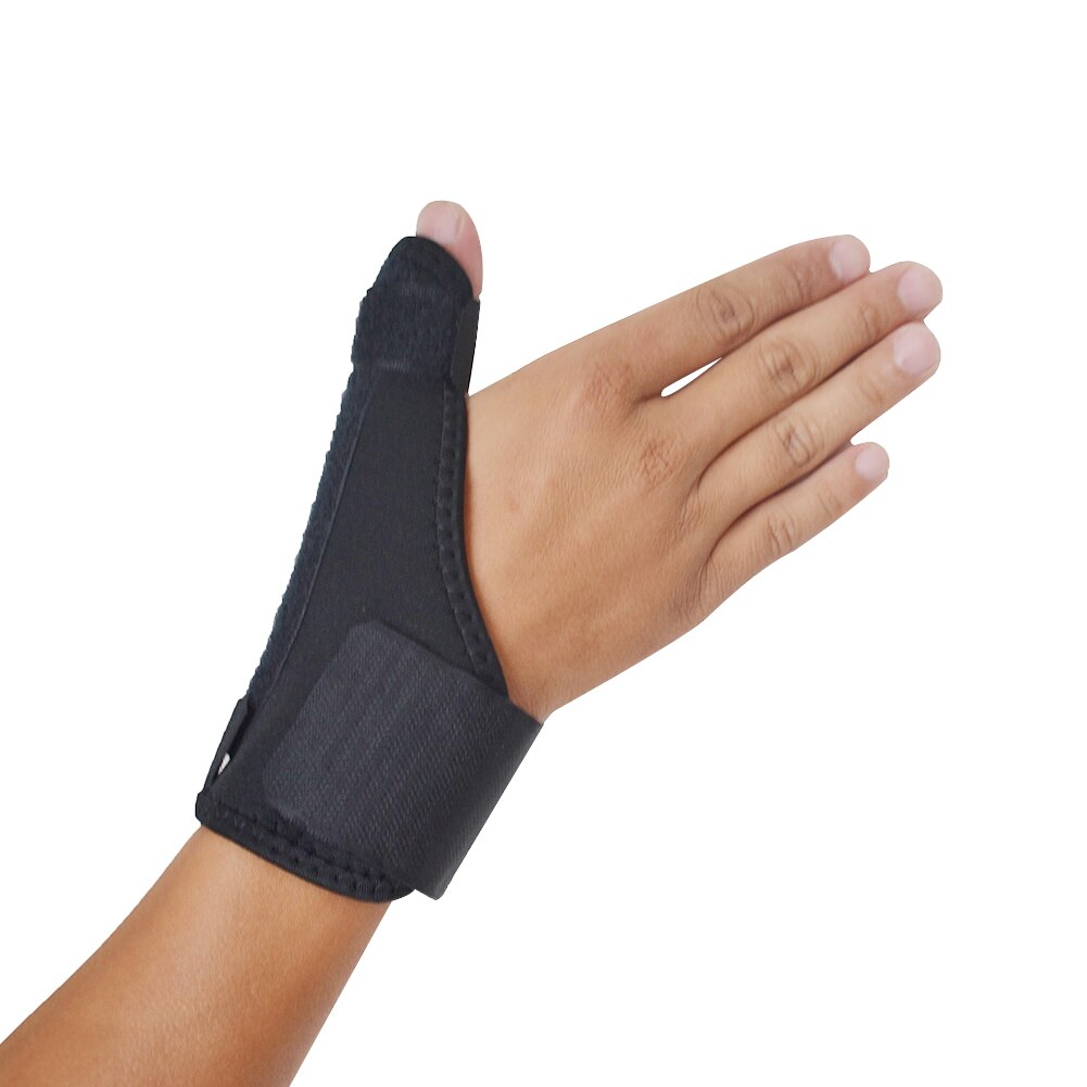 Hand Ondersteuning Protector Artritis Carpaal Polsband Pols Duim Vinger Brace Guard Voor Veiligheid Werken-Out Ornamenten: black