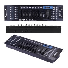 Lixada 192 Kanäle DMX512 Regler Konsole für Bühne Licht Party DJ Disko Betreiber Ausrügestochen