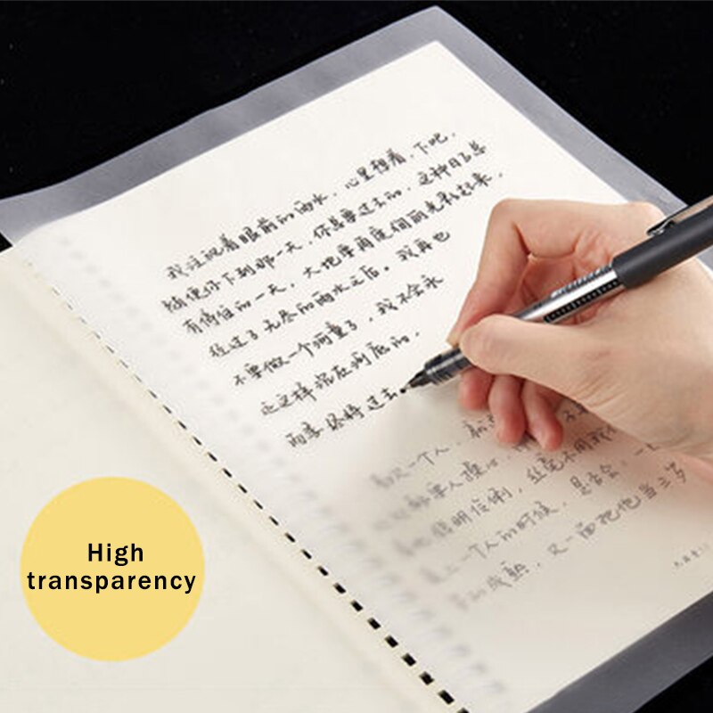 Translucent Tracing Paper Calligraphy Writing Copying Drawing Papers A3/A4 20/50/100 Sheets Tissue Paper Sulfuric Acid Papers