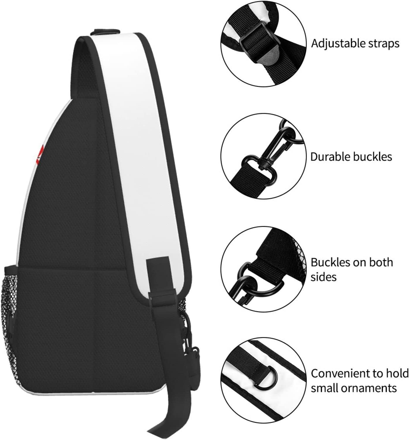 Baseball Sling Borst Zak Sport Baseball Crossbody Tassen Voor Mens Womens