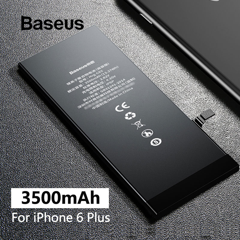 Baseus Voor Iphone 6 6S 6 Plus 6S Plus Batterij 2200 Mah 3500 Mah Hoge Capaciteit Vervangende Telefoon bateria Met Gratis Reparatie Tools Kit