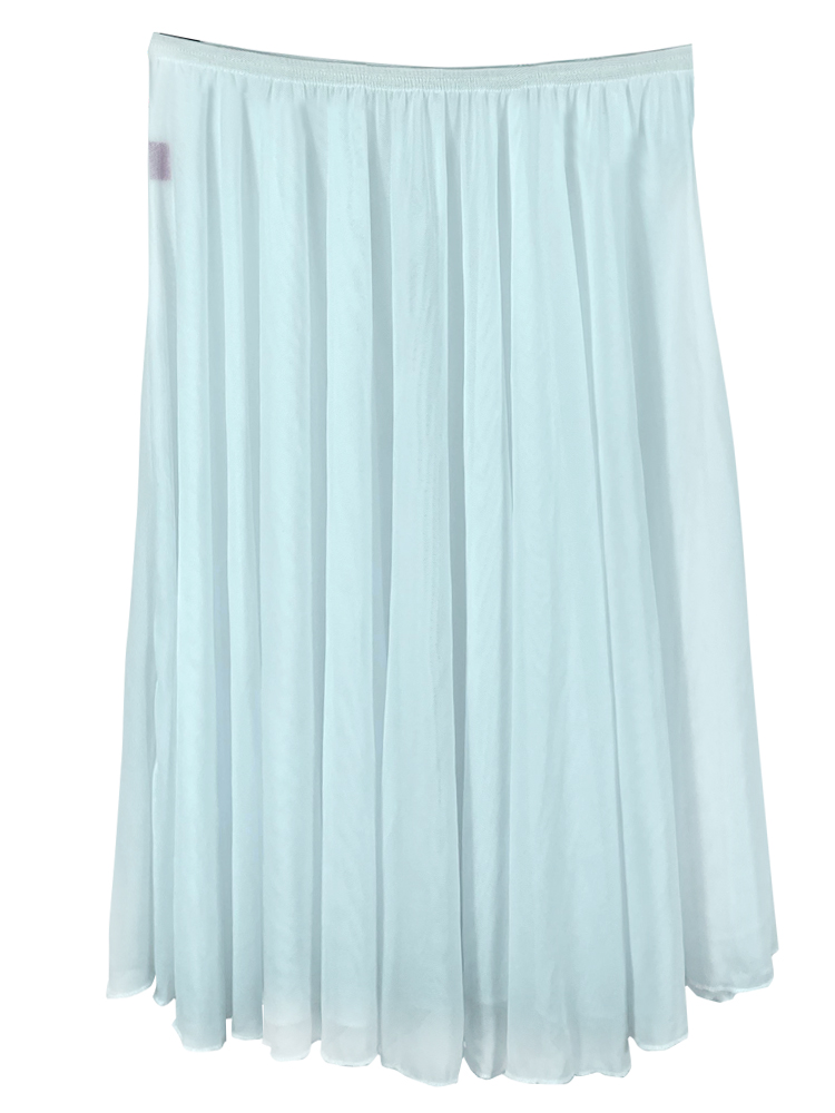 Ballet practice suit dance suit gym suit gauze skirt female adult basic training body ballet skirt tights: Bronze Yellow