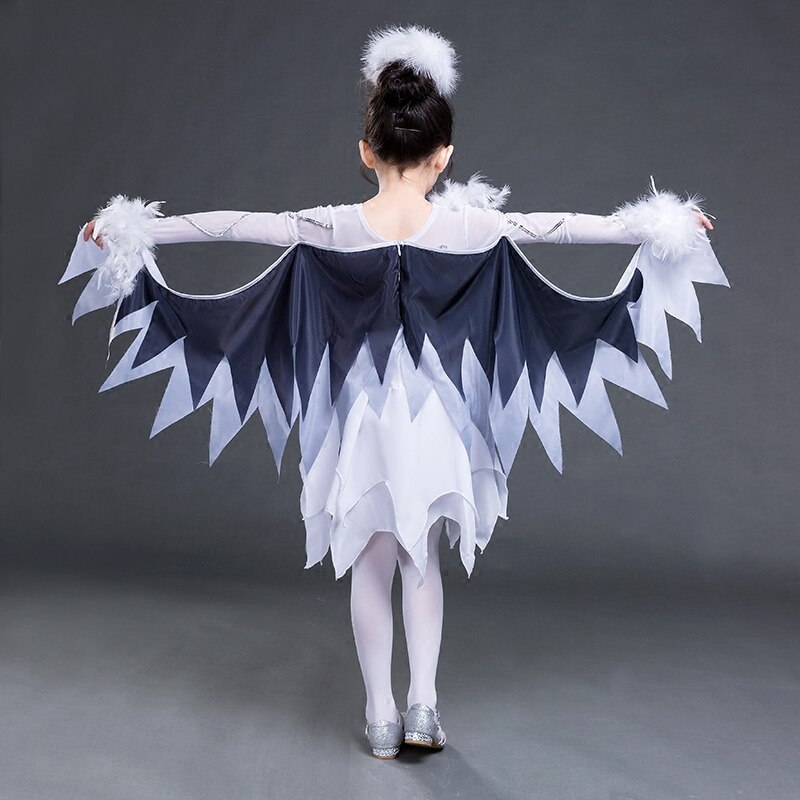 VöGel Kleidung Spatzen Elster Leistung Kleidung freundlicher Tanzen Kostümich Moderne tanzen Ebene Zeichen Kostümich Halloween