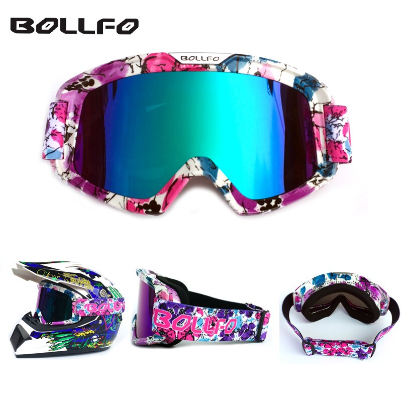 Goggles For ATV Dirt Bike DH Motocross Goggle Outdoor Motorcycle Goggles Riding MX Off-Road Ski Sport Glasses Windproof Eyewear