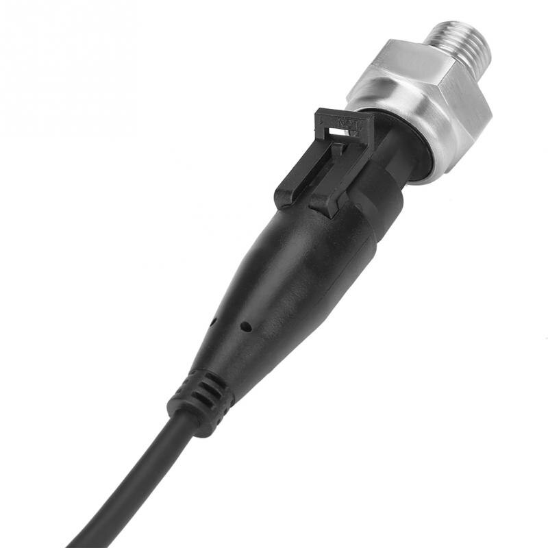G1/4" Pressure Transducer Sensor Input 5V Output 0.5-4.5V / 0-5V for Water Gas Oil Pressure Sender Pressure Gauge Transducer