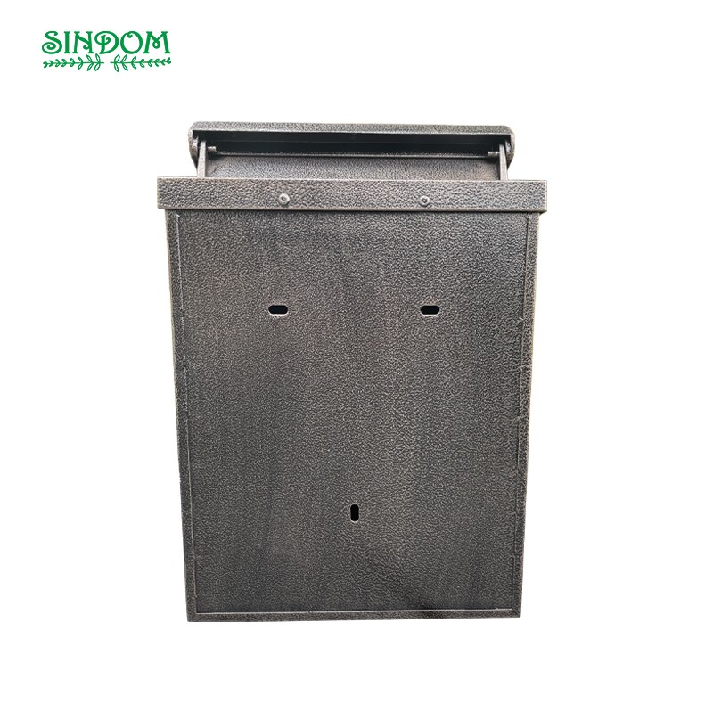 Aluminum Outside Post Metal Mailbox Wall Mounted Mailboxes for Letters