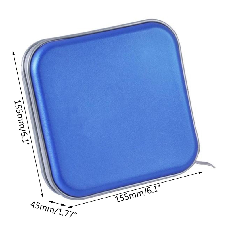 40 Disc C D DVD Wallet Holder Carry Case Organizer Carrying Bag Storage Box Multi-colors