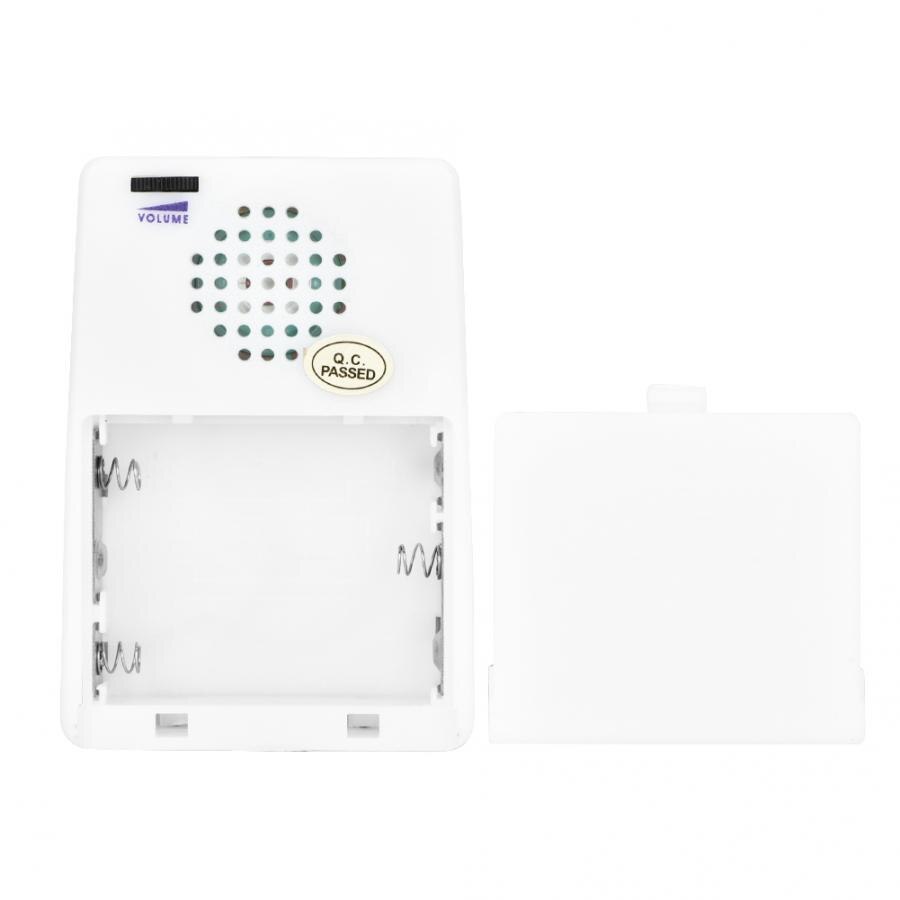 7 farvelys blink + musik dørklokke hjemme ældre/døve mænd trådløs dørklokke 3 arbejdstilstande justerbar lydstyrke valgfri toner