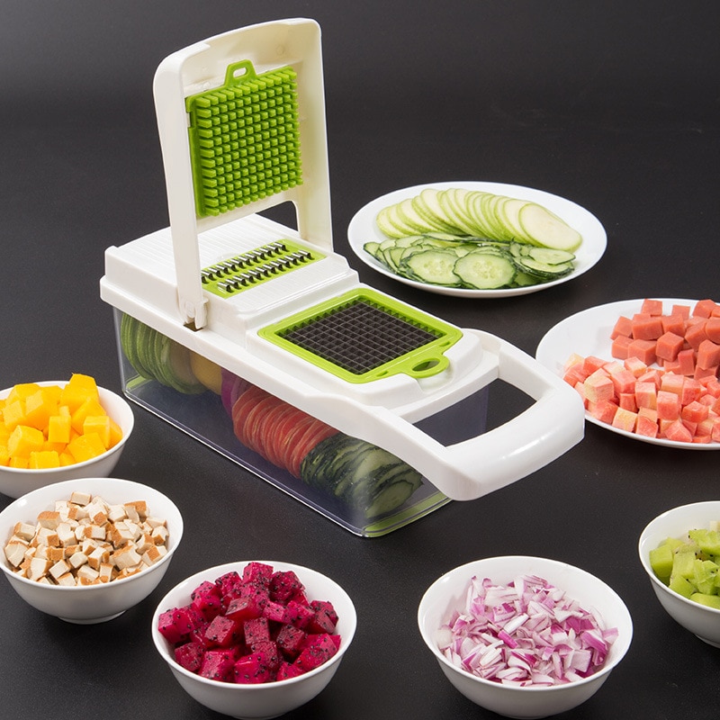 Groentesnijder Keuken Accessoires Mandoline Slicer Fruit Cutter Dunschiller Kaas Rasp Groentesnijder Keukenmachine