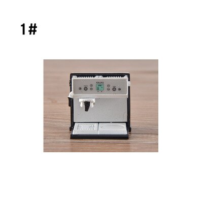 Espresso Accessories Coffee Decorate Mini Coffee Milk Cup Tamper Grinder Ornament Cafe Lovers Barista Model: 1