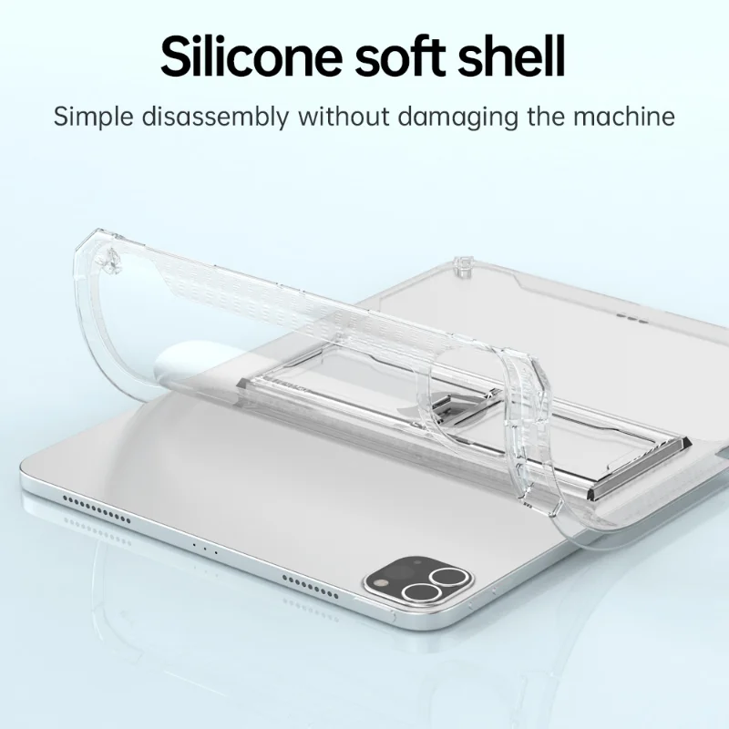 For IPad Case Pro 11 10th Generation 10.9 Air 5 4 10.2 7/9th Mini 6 10.5 9.7 5th 6th 12 9 Transparent Cover Funda