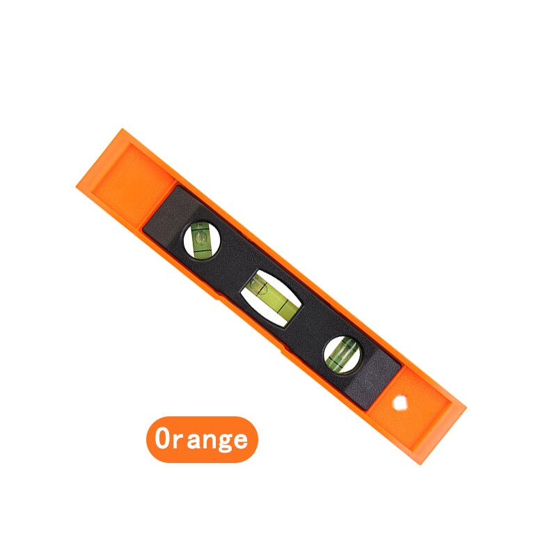 3 Bubble Spirit Level Bubble Ruler Magnetic ABS Shell Vertical Horizontal 45 Degree Bubble Level Measuring Instrument Tool