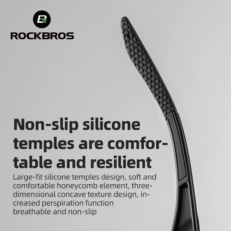 ROCKBROS Fietsbril UV400 Bescherming Slijtage Zonnebril Heren Dames voor Rijden Vissen Wandelen Fietsen Multifunctionele brillen