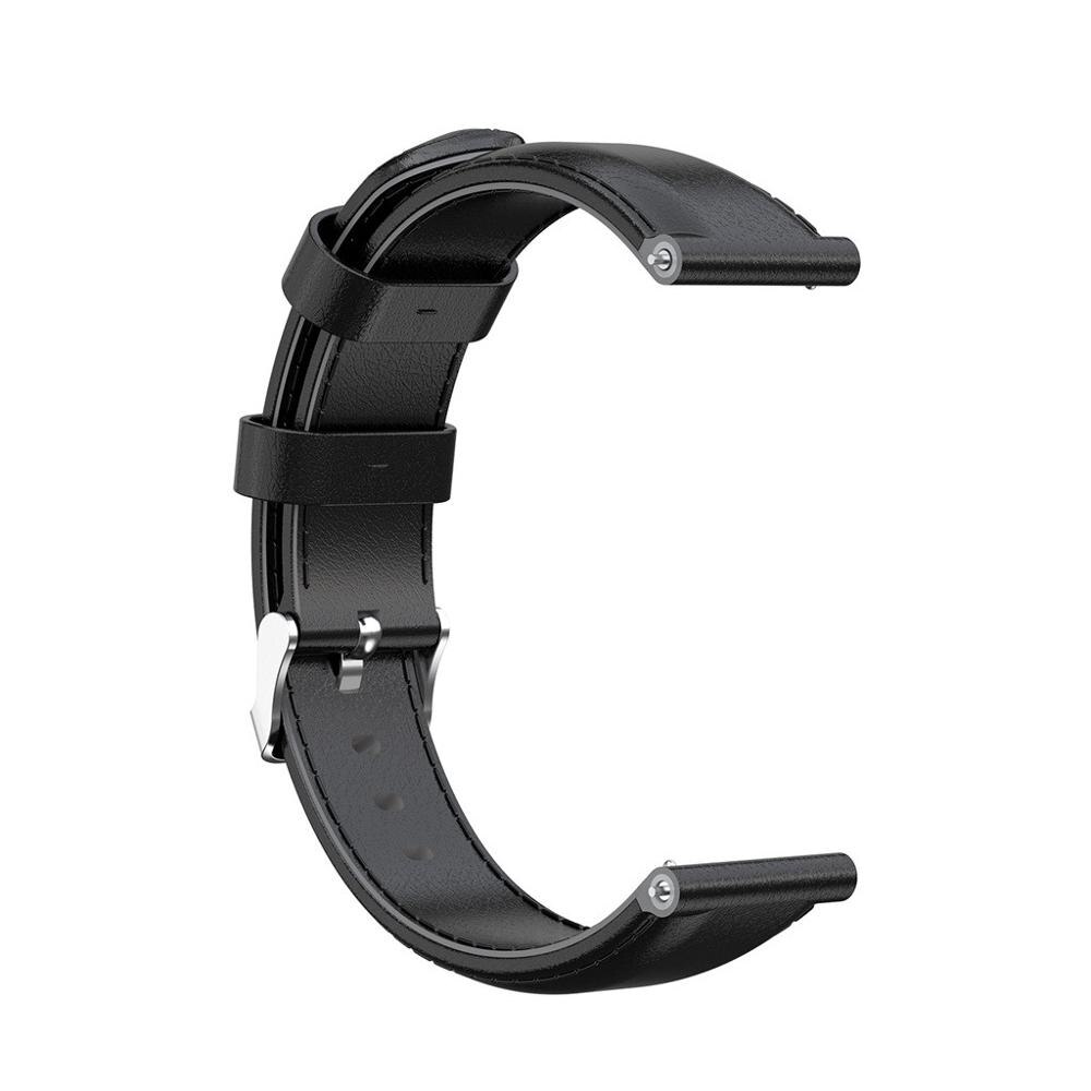 Leather Replacement Watch Band Buckle Wrist Band Strap for Nokia Steel HR 36MM / 40MM luxury brown