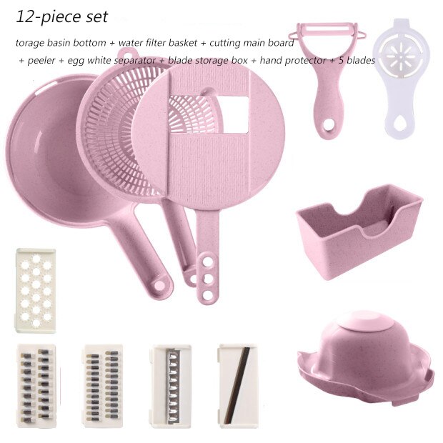 Multifunctionele Shredder Voedsel Chopper Wortel A... – Vicedeal