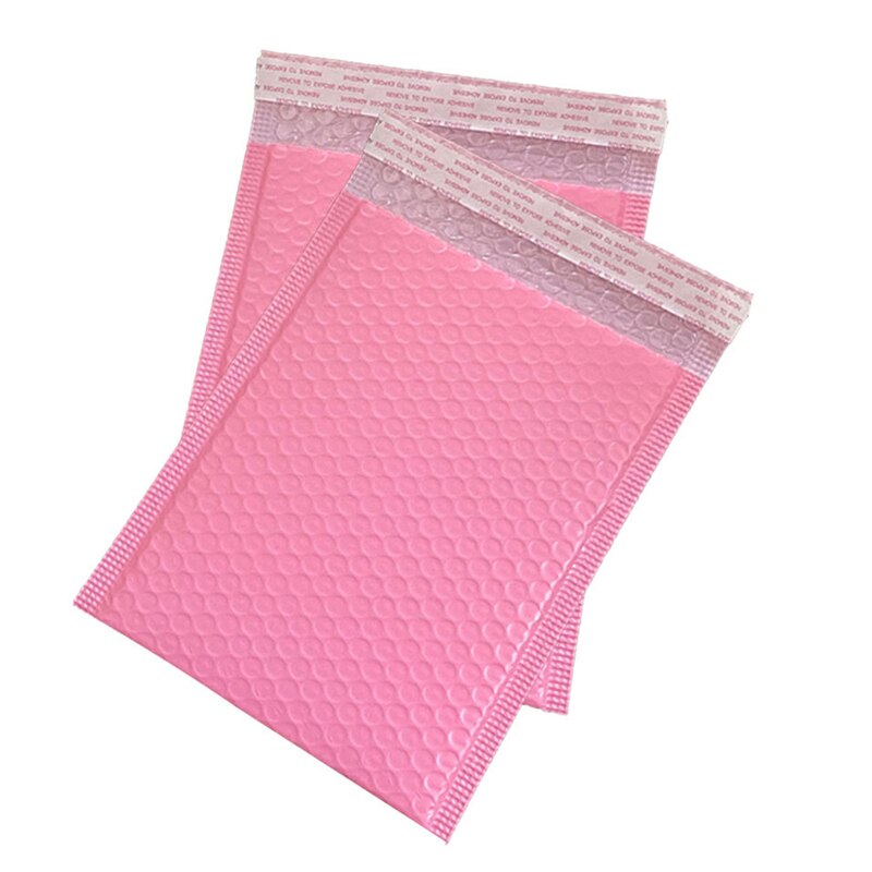 50 Pcs Poly Bubble Mailers Self Seal Padded Envelopes Bulk Bubble Lined Wrap Packaging Bags 15*20CM X2