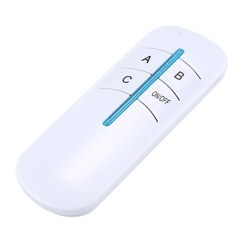 220V 3 Channels Way Digital Wireless Light Lamp Home Wall Corridor Switch Splitter Box Durable Remote Control