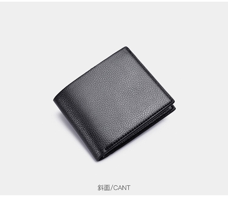 2 Pieces Set (1 Short Wallets And 1 LongWallets ) Classic Style Wallet PU Leather Men Wallets Male Purse Card Holder Wallet Men