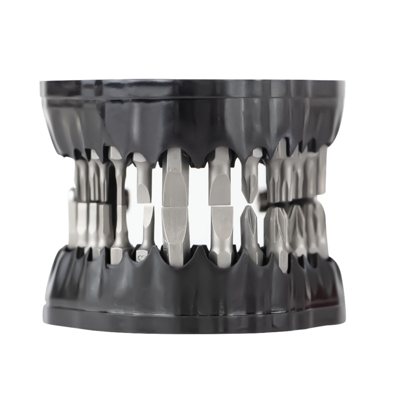 Denture Drill Magnetic Bit Holder Screwdriver Bit Organizing Holder Teeth Model Driver Bit Holder Hold up 28