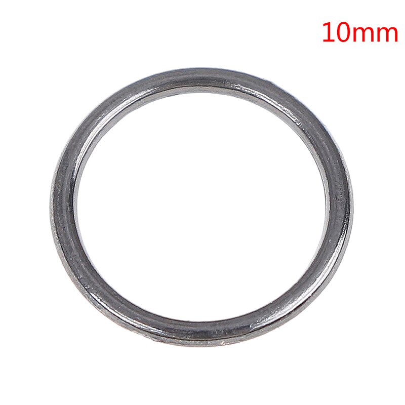 100 stuks/partij zilveren/gouden bh-ringen schuifjes lingeriehaken versteller ondergoed accessoires: Zwart 10mm