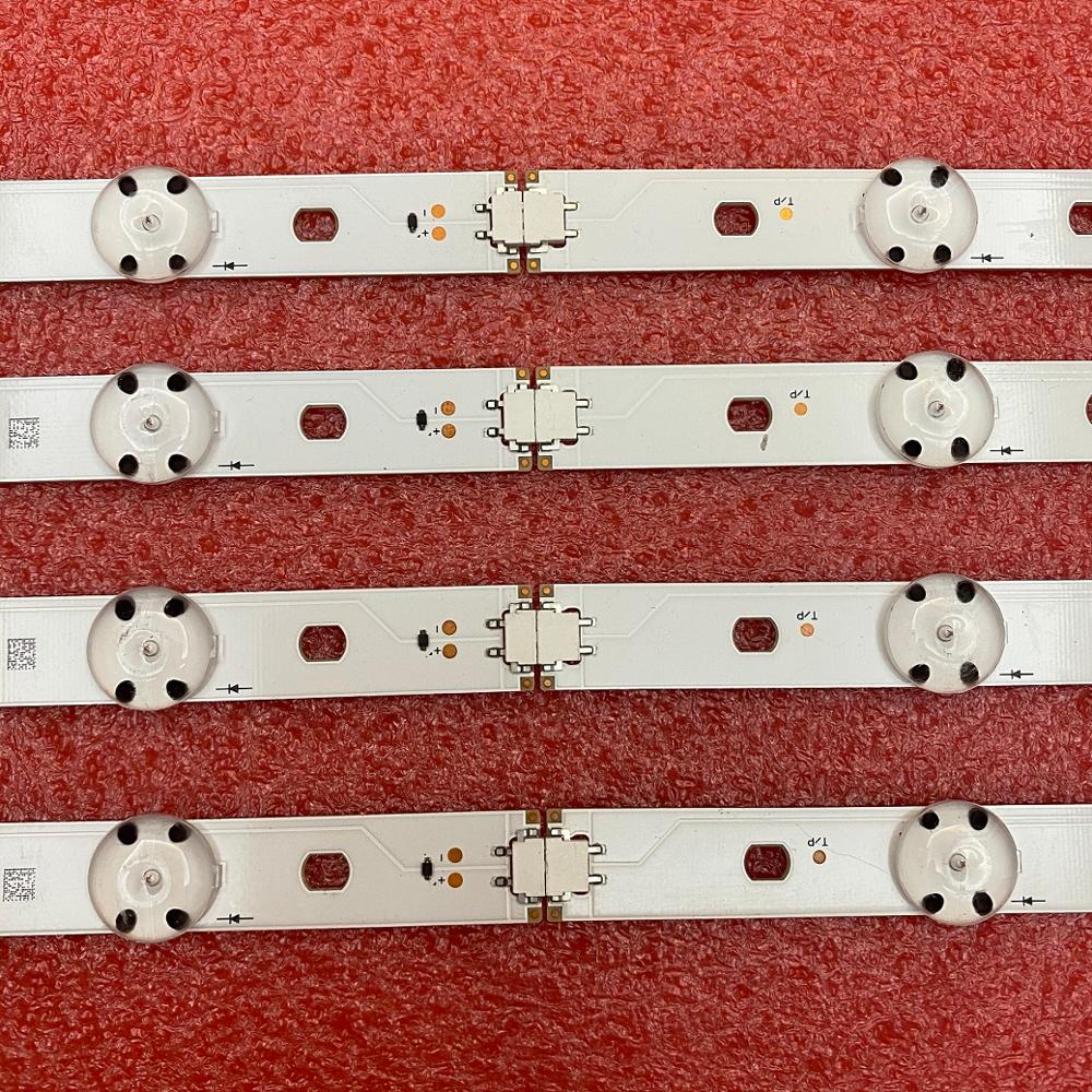 8 stk led bakgrunnsbelysningslist for  lg 49 uk 6200 pua 49 uk 6300 plb 49 uj 635v 49 uj 634v 49 uf 640t 49 uh 6100 49 uh 619v 49 lf 510v 49 uf 6409 49 uj 630v