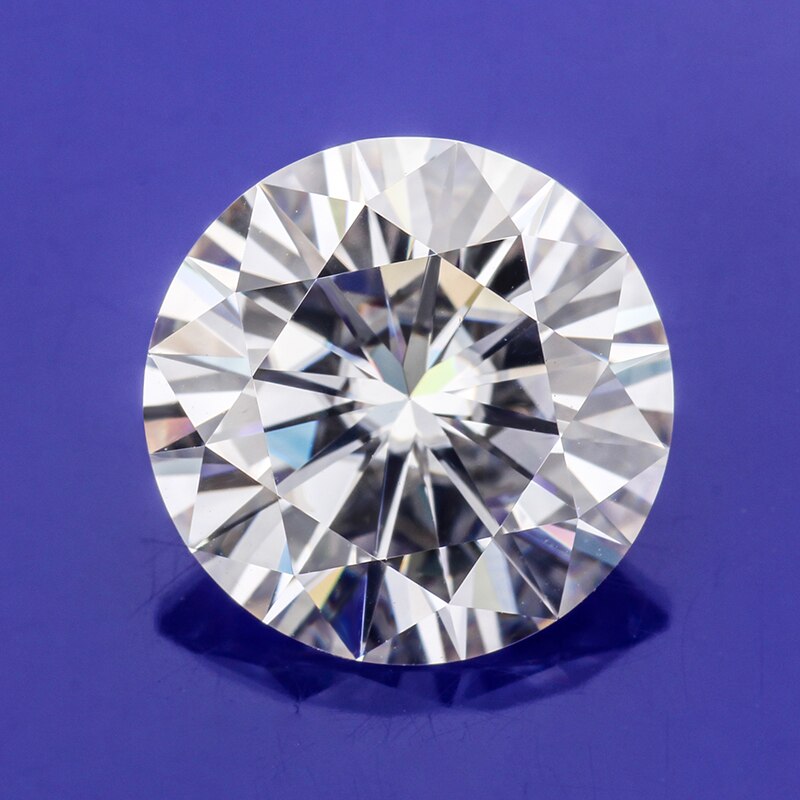 Loose moissanites stone gh color 4.5mm round 8 hearts&8 arrows cut 0.32-0.35ct Moissanites gemstones synthetik diamonds stone