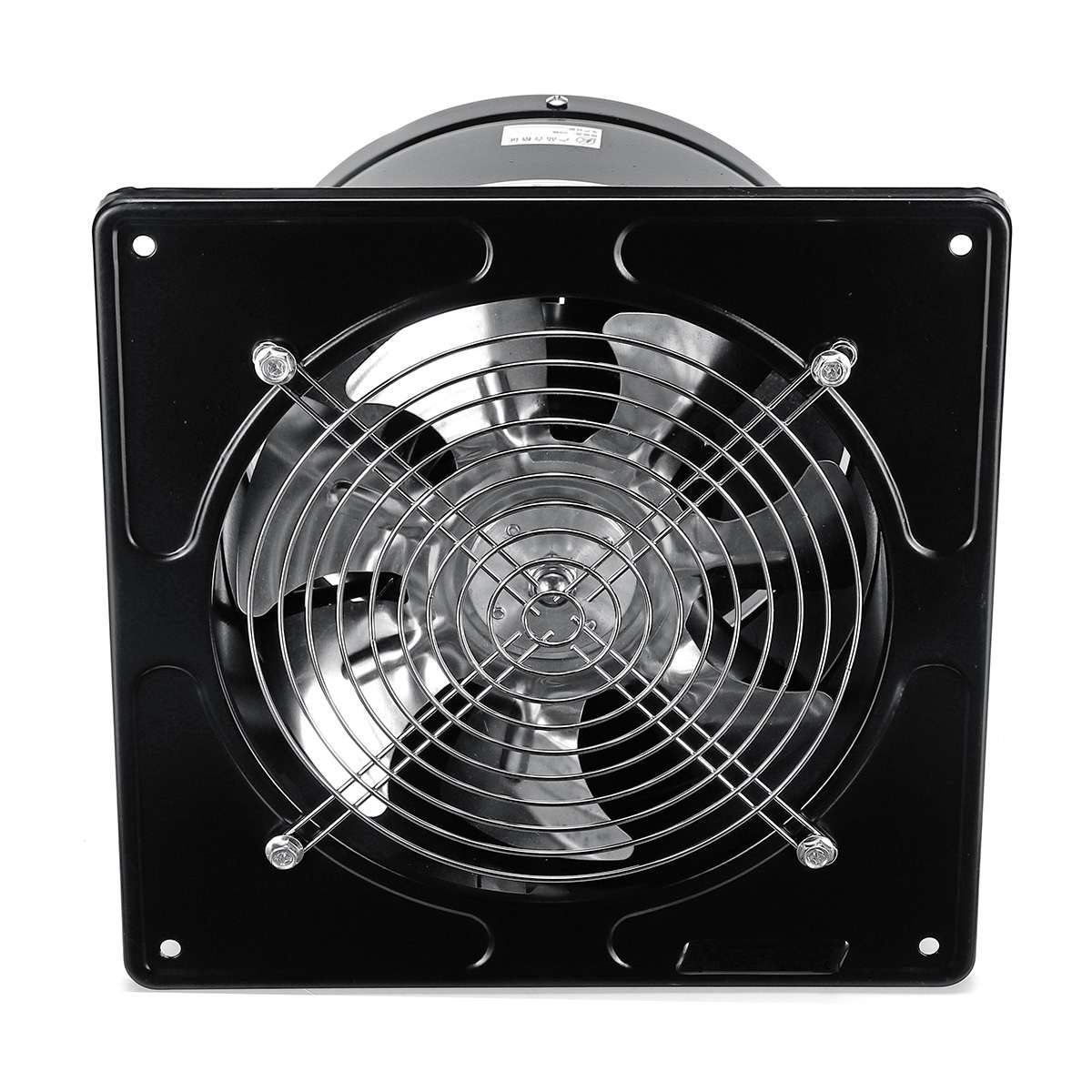 8 Inch 220V 2800rpm 80W Extractor Fan Silent Wall Extractor Industrial Ventilation Fan Toilet Bathroom Kitchen Window Air Blower