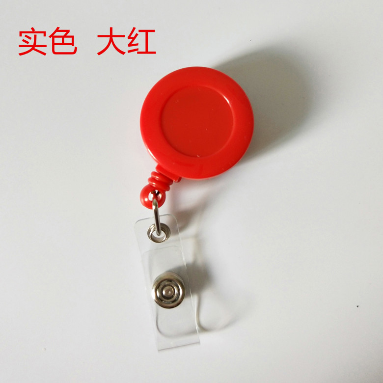 Intrekbare badgehaspel Medische werknemer Werkkaart Clip Arts Verpleegkundige ID Naamkaart Display Tag Personeelskaart Badgehouder Accessoires: Donkere Koffie