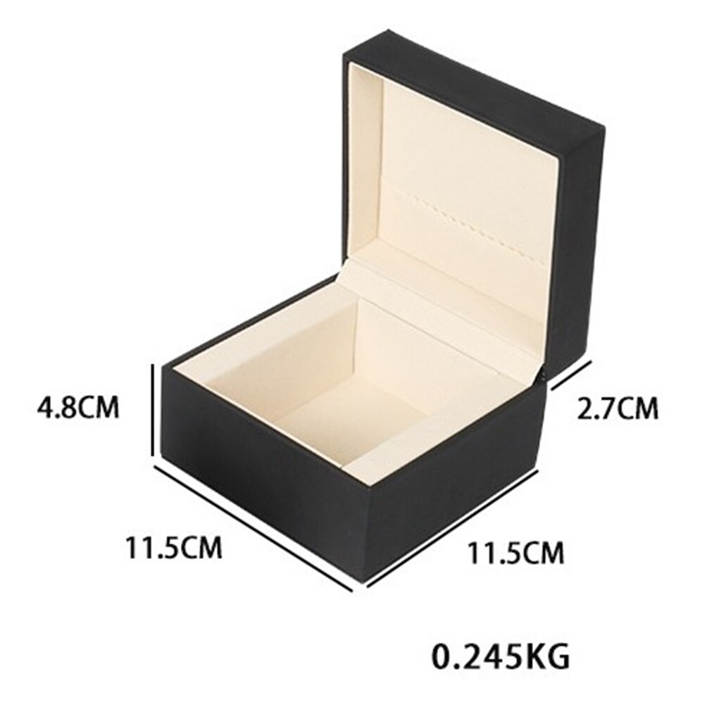 PU Leather Leather Single Slot Watch Box Case Organizer for Clock Watches Jewelry Boxes Case Display best