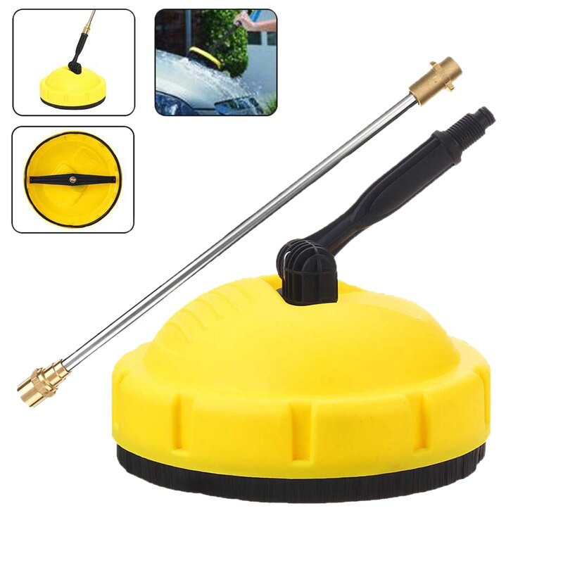 Limpiador rotatorio de superficies de alta presión, cepillo de limpieza de chorro para Karcher K Series K1-K7: Default Title