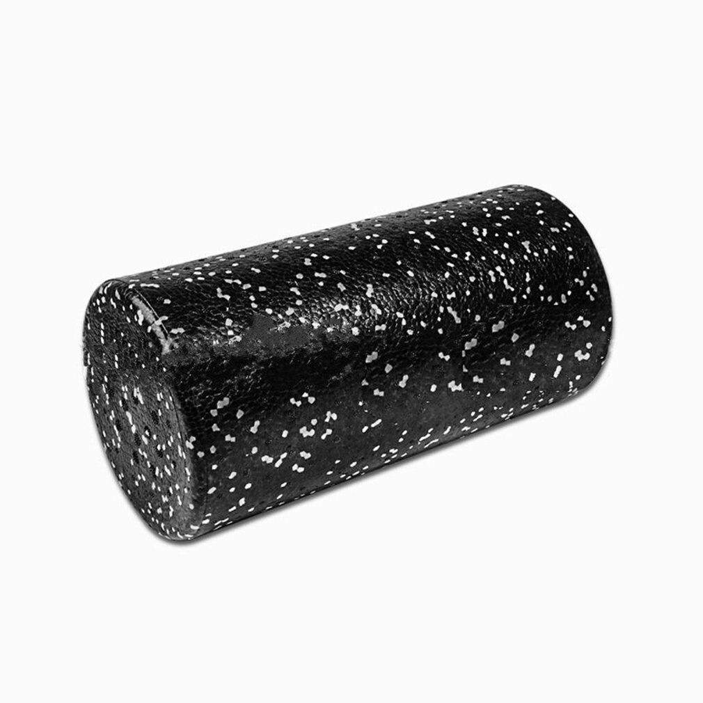 Fitnesscenter fitness yoga foam roller pilates blok peanut massage rullebold til terapi slappe af motion lindre stress fitness krop: Hvid