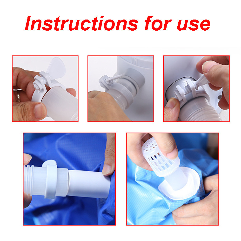 220V Electric Swimming Pool Filter Pump EU UK Plug Swimming Pool Pump Filter Kit Paddling Pool Pump Water Piscina Infantil